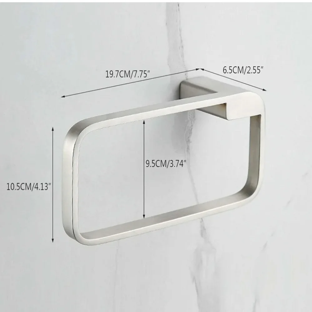 MODERN Silver Towel Ring